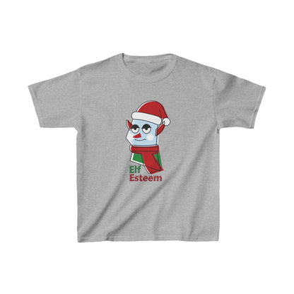 Christmas Unisex Kids T-Shirt - Elf Esteem Design