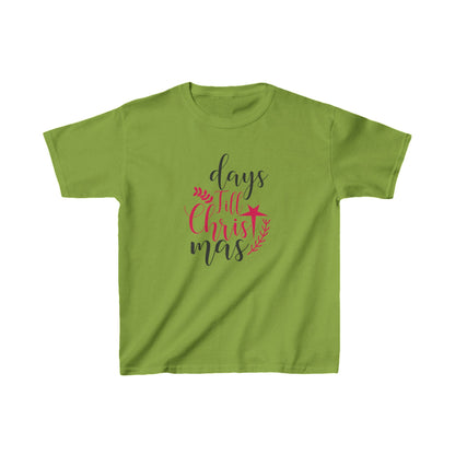 Christmas Unisex Kids T-Shirt - Days Till Christmas Design