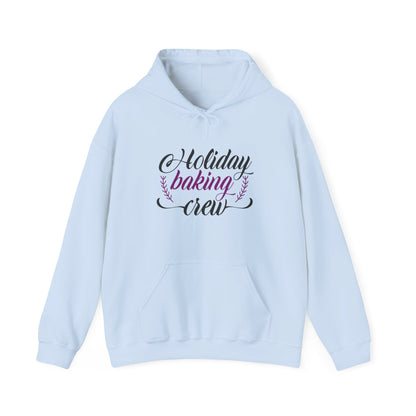 Christmas Unisex Hooded Sweatshirt - Holiday Baking Crew Design