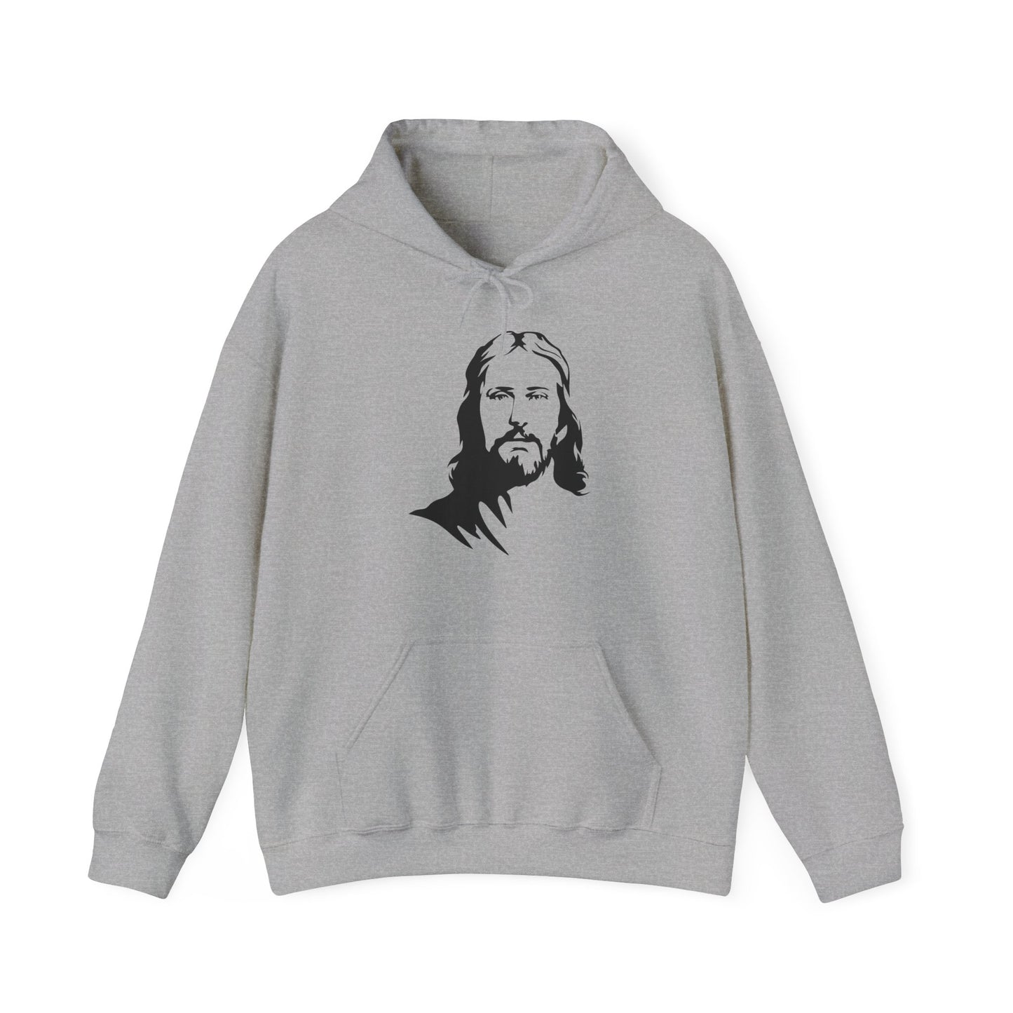 Christian Unisex Hooded Sweatshirt - Jesus Christ Design