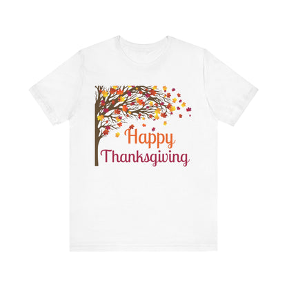 Autumn Leaves Thanksgiving T-Shirt - Unisex