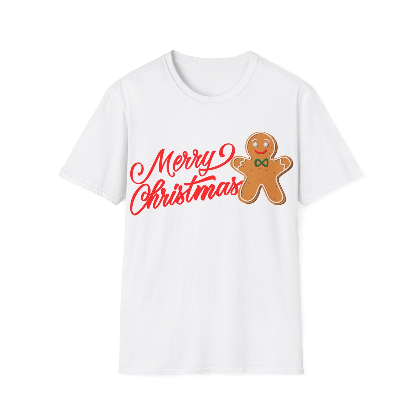 Christmas Unisex T-Shirt - Gingerbread Xmas Design