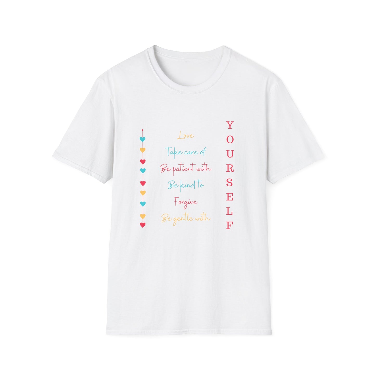 Motivational Unisex T-Shirt - Love Yourself Design