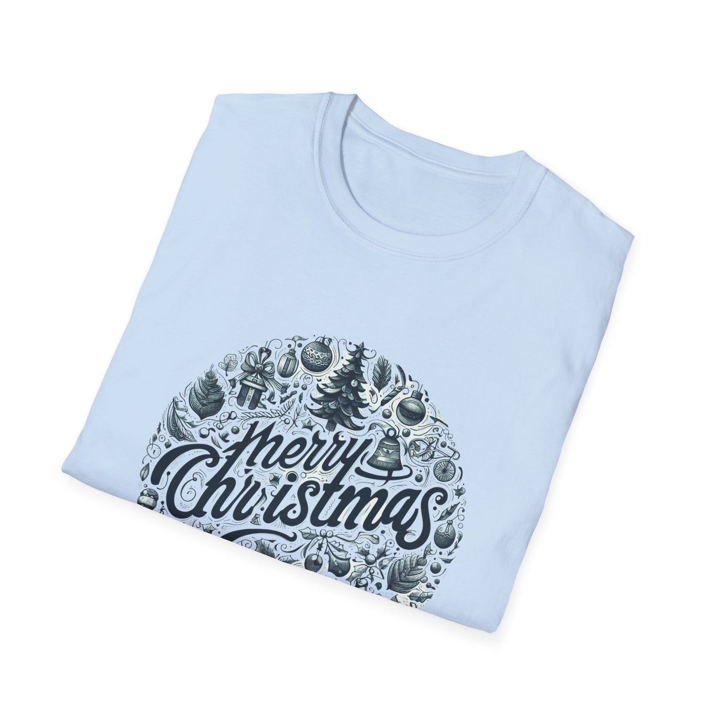 Christmas Unisex T-Shirt - Xmas Tree Ornaments Design