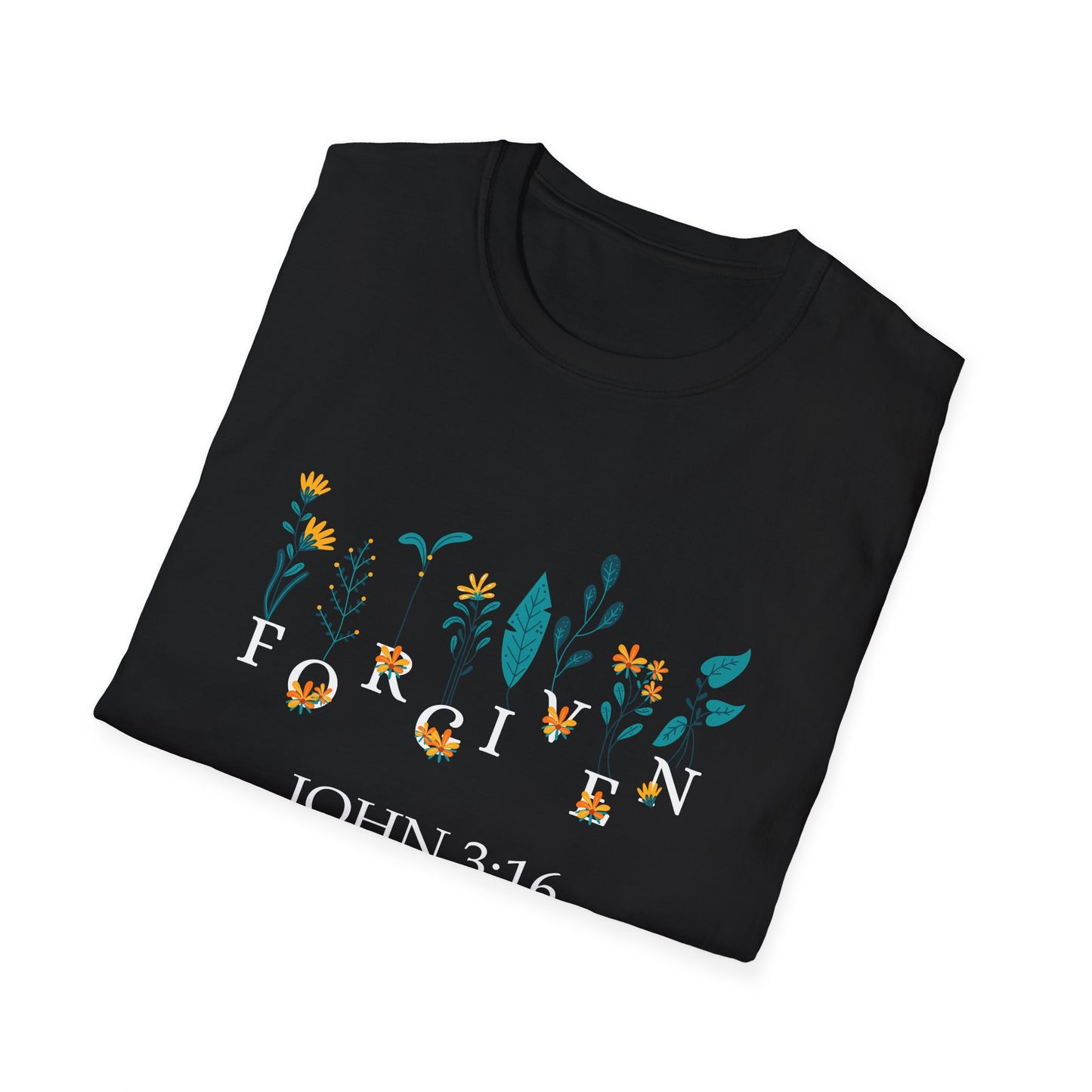 Christian Unisex T-Shirt - Forgiven Design