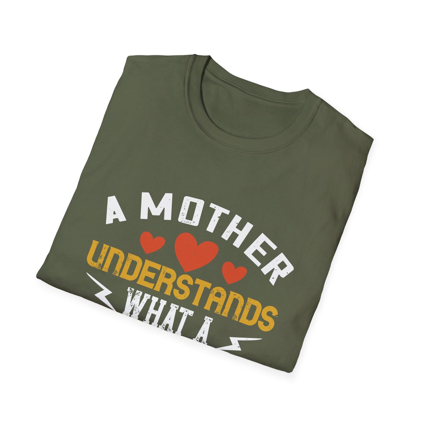 Mother's Day Unisex T-Shirt - A Mother Understands What A Child Does Not Say Design