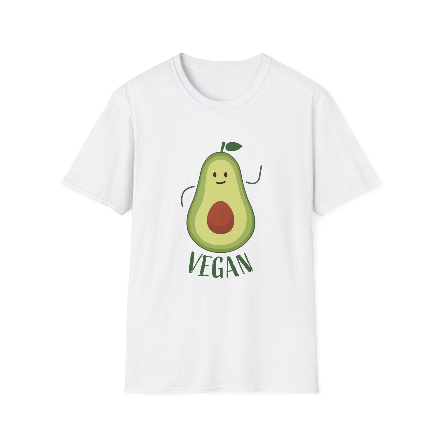 Motivational Unisex T-Shirt - Avocado Vegan Design