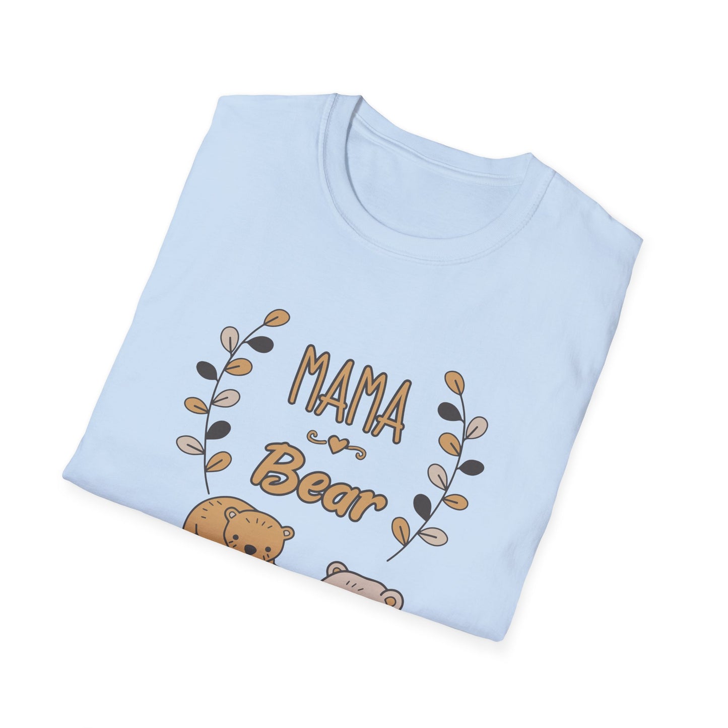 Mother's Day Unisex T-Shirt - Cute Mama Bear Design