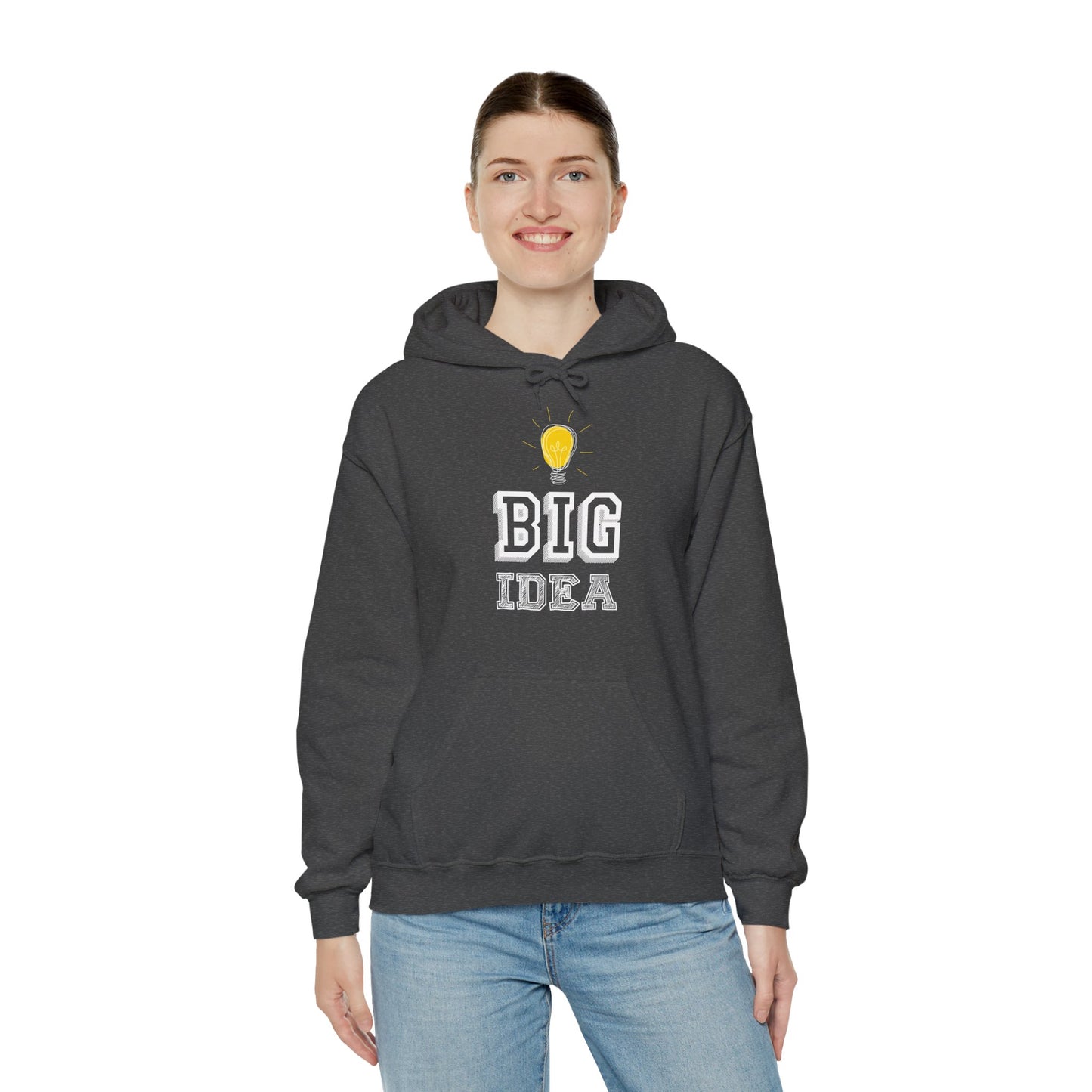 Motivational Unisex Hooded Sweatshirt - Big Idea Design