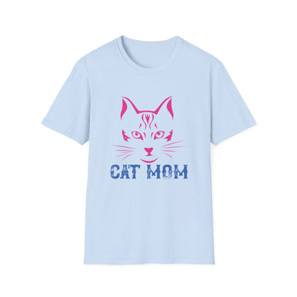 Mother's Day Unisex T-Shirt - Cat Mom Design