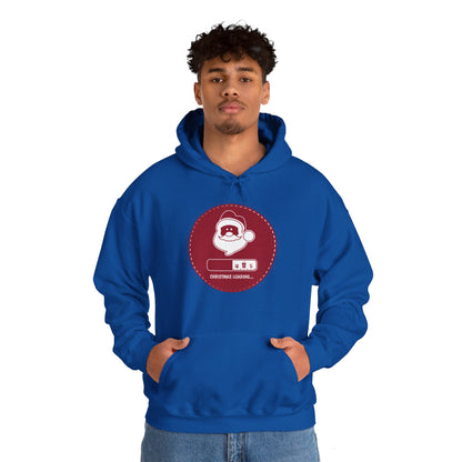 Christmas Unisex Hooded Sweatshirt - Christmas Loading Design