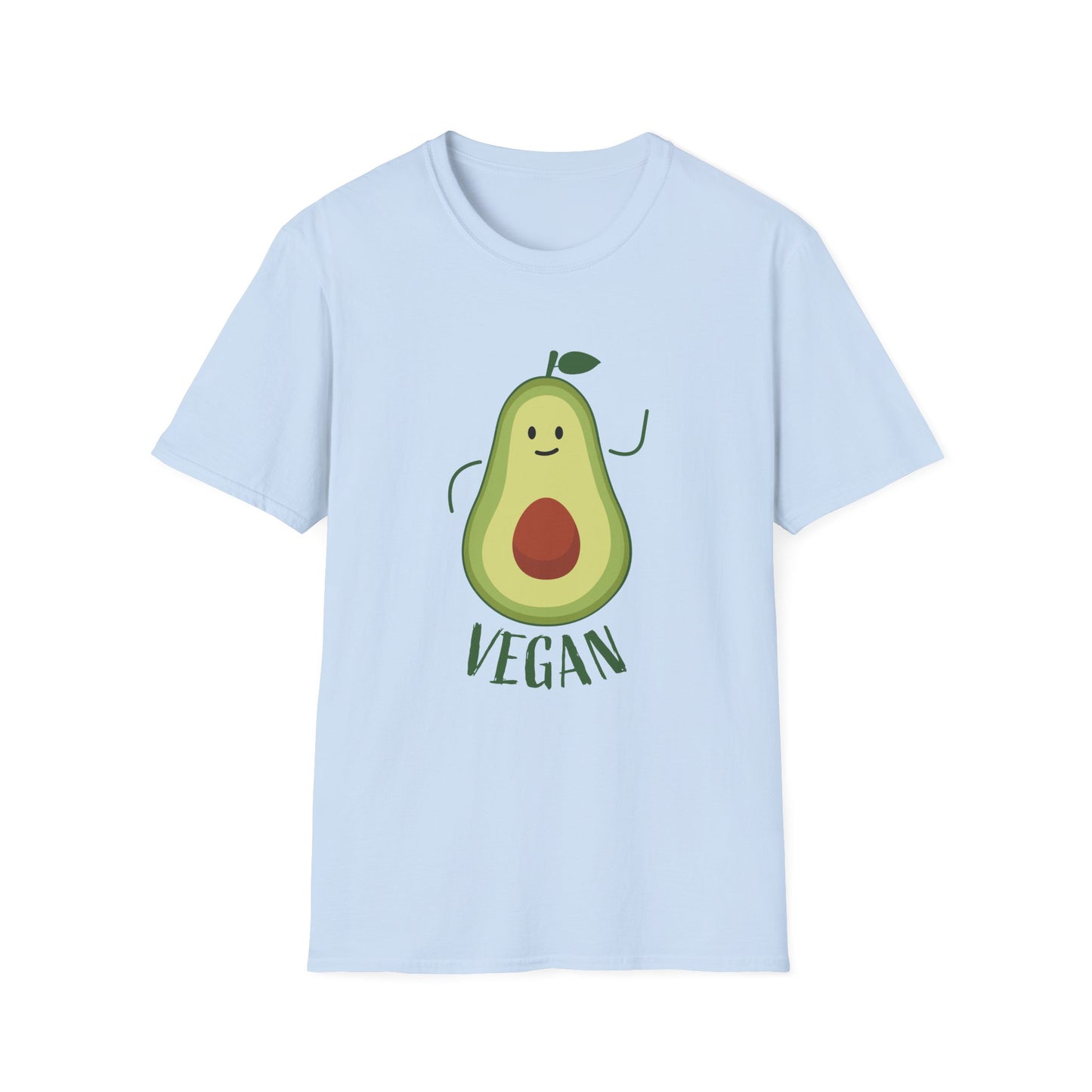 Motivational Unisex T-Shirt - Avocado Vegan Design