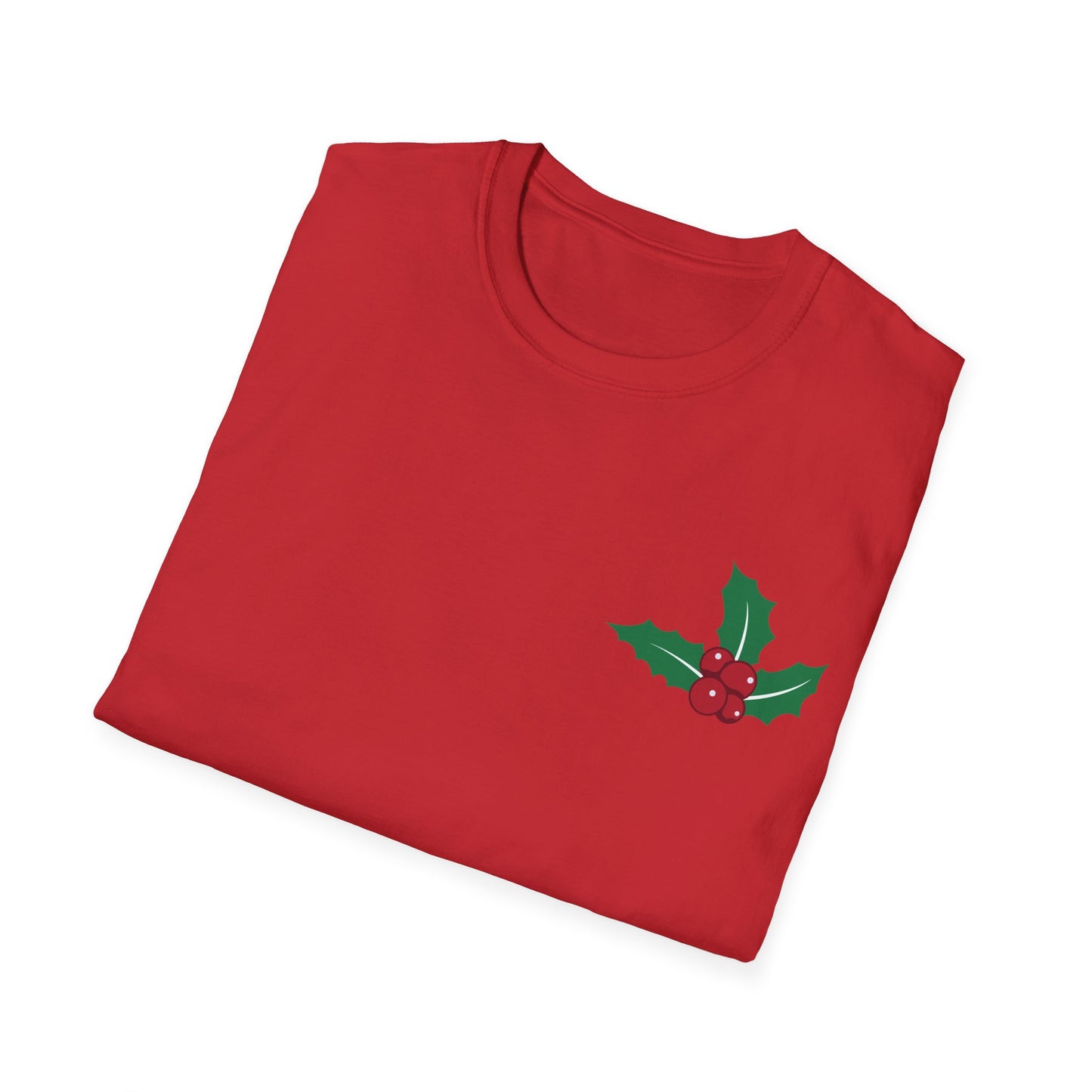 Christmas Unisex T-Shirt - Mistletoe Design