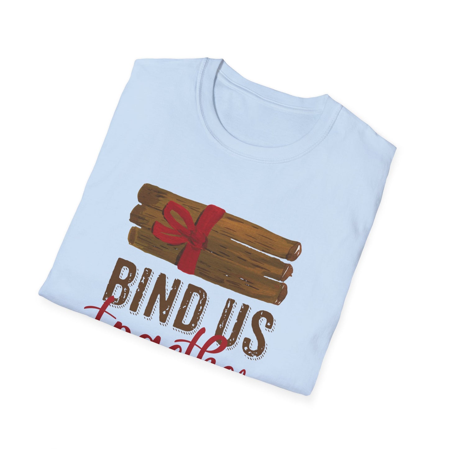 Valentine's Day Unisex T-Shirt - Bind Us Together Forever Design