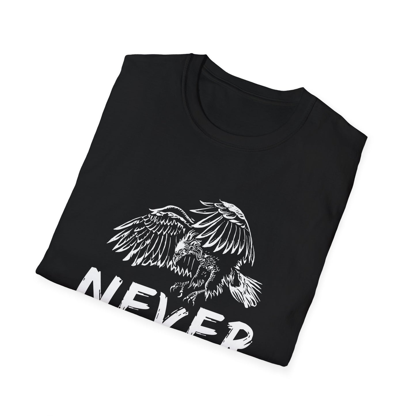 Motivational Unisex T-Shirt - Never Surrender Design