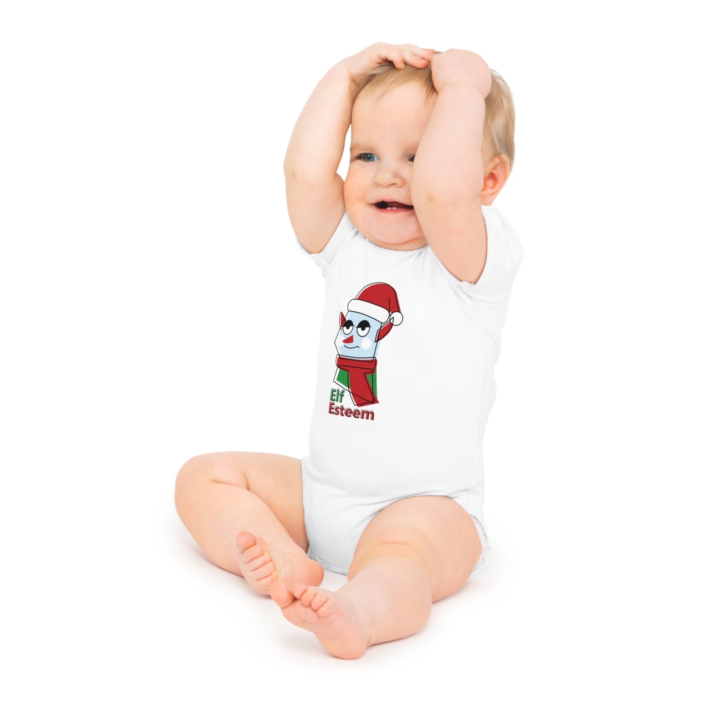 Christmas Baby Bodysuit - Elf Esteem Design