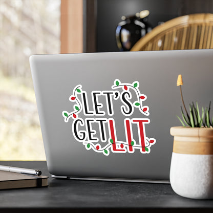 Let's Get Lit Sticker