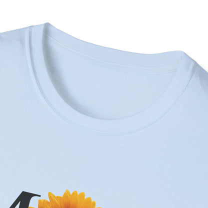 Mother's Day Unisex T-Shirt - Mom Sunflower Design