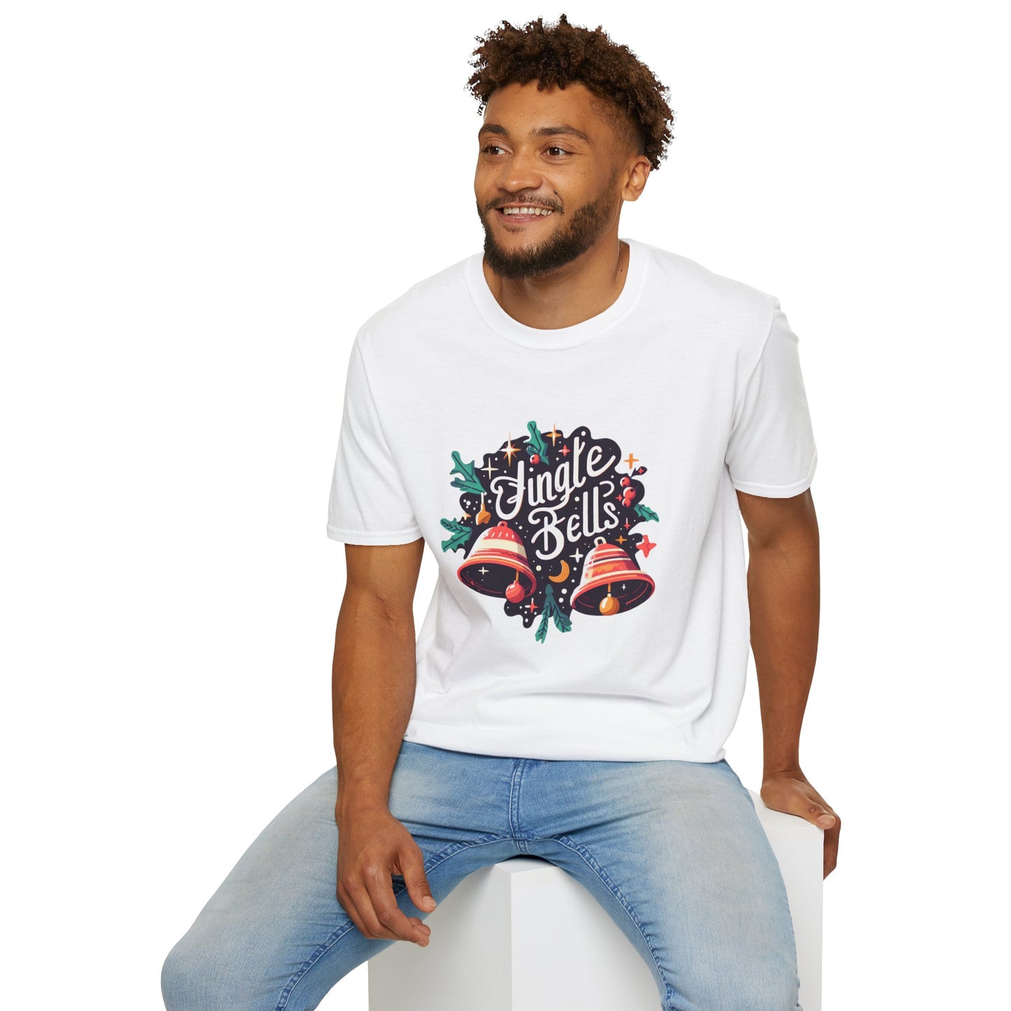 Christmas Unisex T-Shirt - Jingle Bells Design