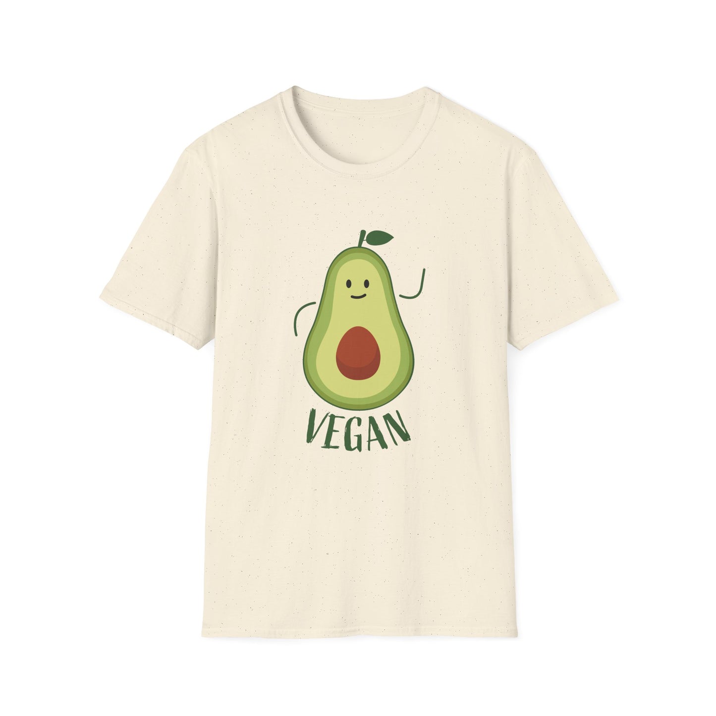 Motivational Unisex T-Shirt - Avocado Vegan Design