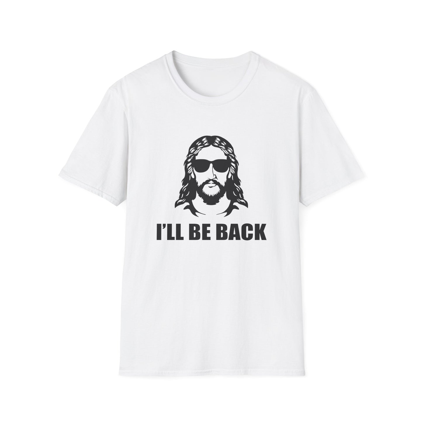 Christian Unisex T-Shirt - I'll Be Back Design