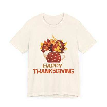 Kettle Plants in Fall Thanksgiving T-Shirt - Unisex
