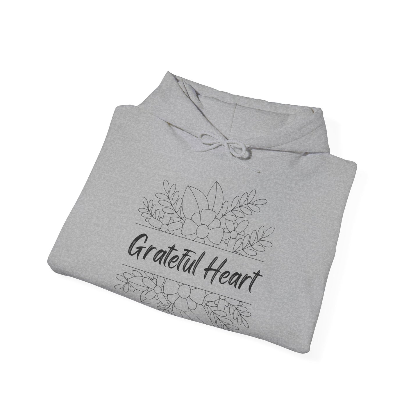 Christian Unisex Hooded Sweatshirt - Grateful Heart Design