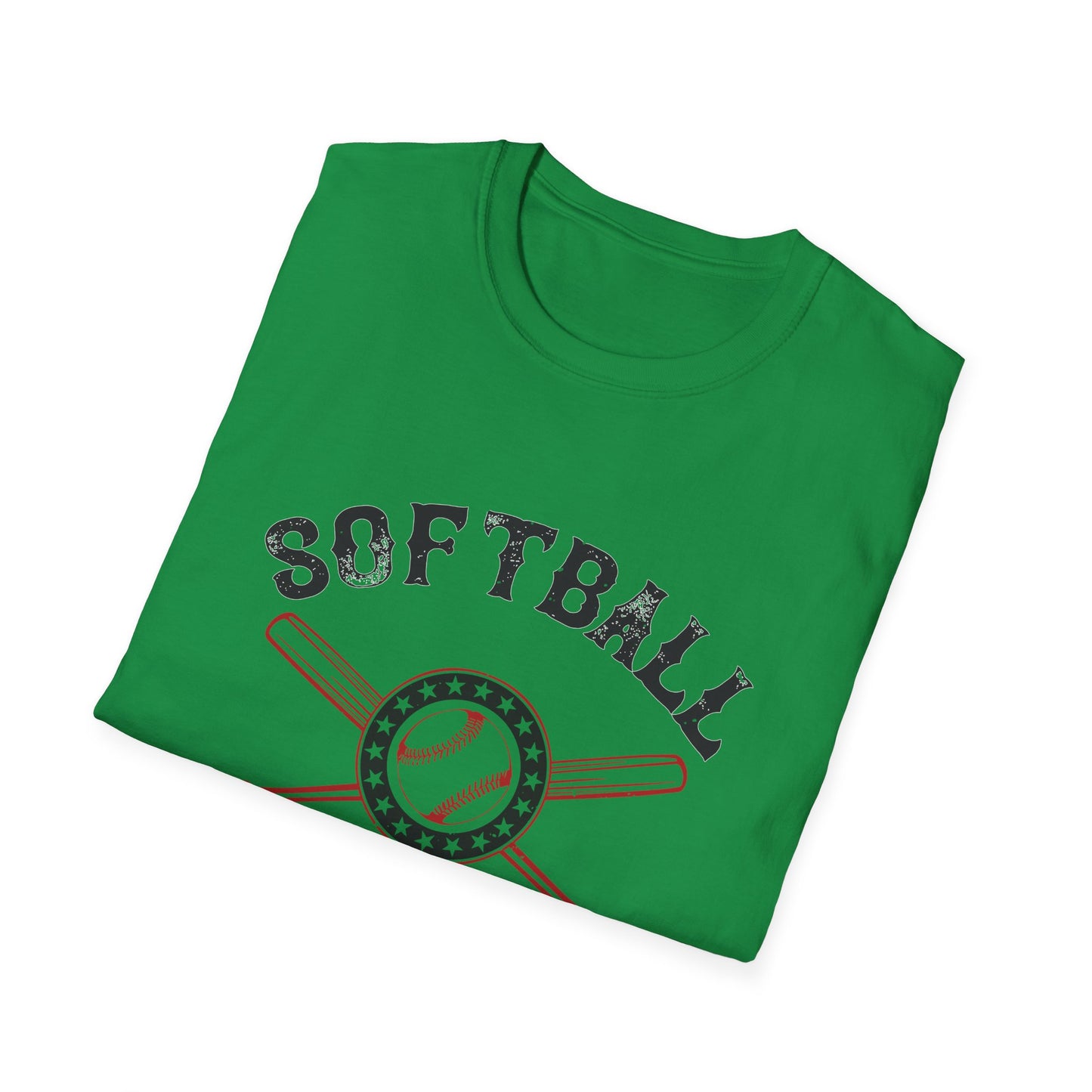 Mother's Day Unisex T-Shirt - Softball Mom Design