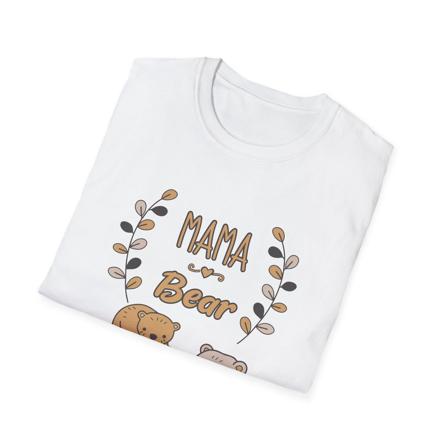 Mother's Day Unisex T-Shirt - Cute Mama Bear Design