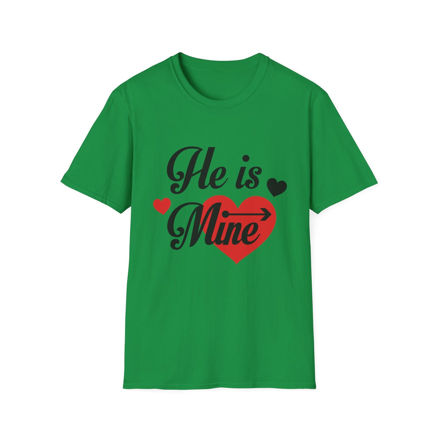 Valentine's Day Unisex T-Shirt - He Is Mine Design