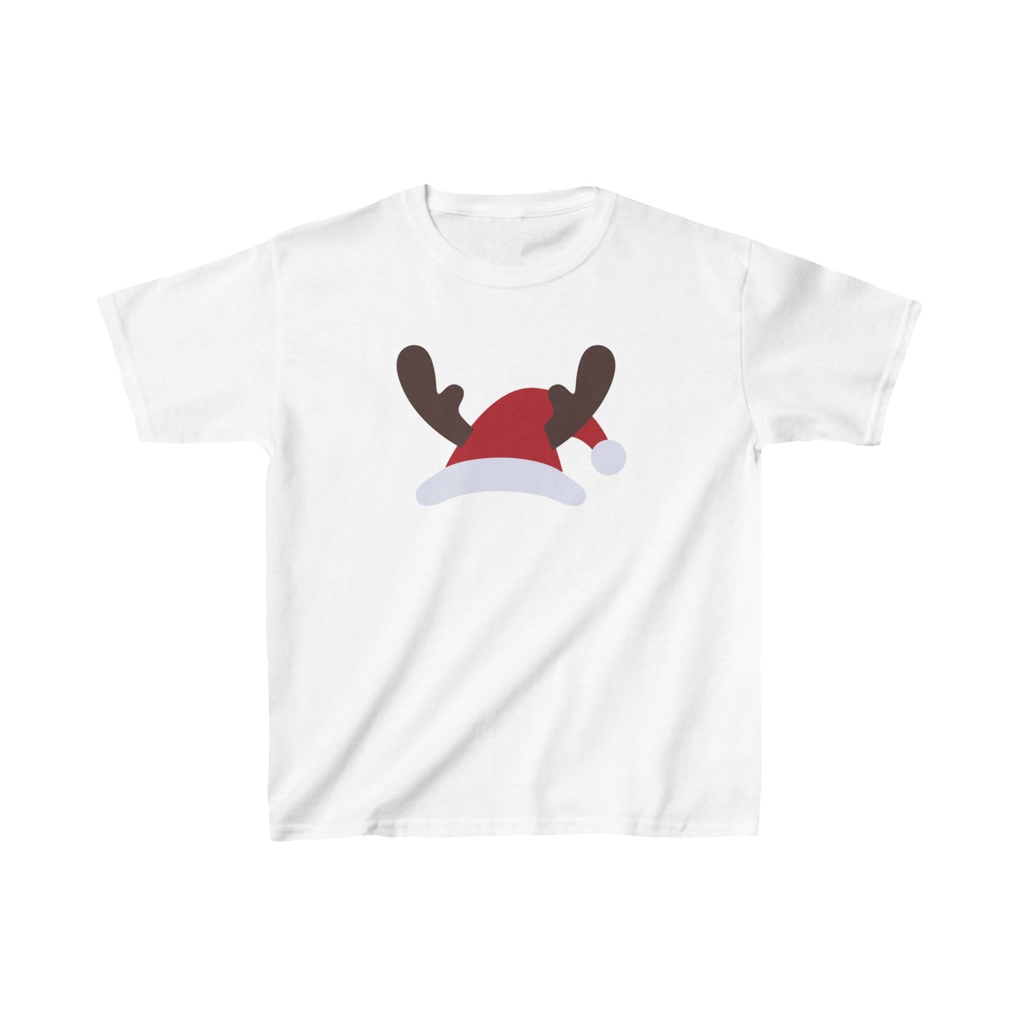 Christmas Unisex Kids T-Shirt - Santa's Hat Design