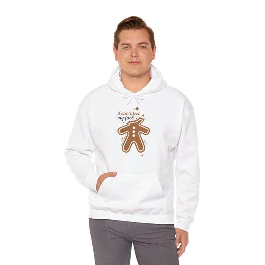 “I Can’t Feel My Face” Christmas Hoodie | Motivational Treats