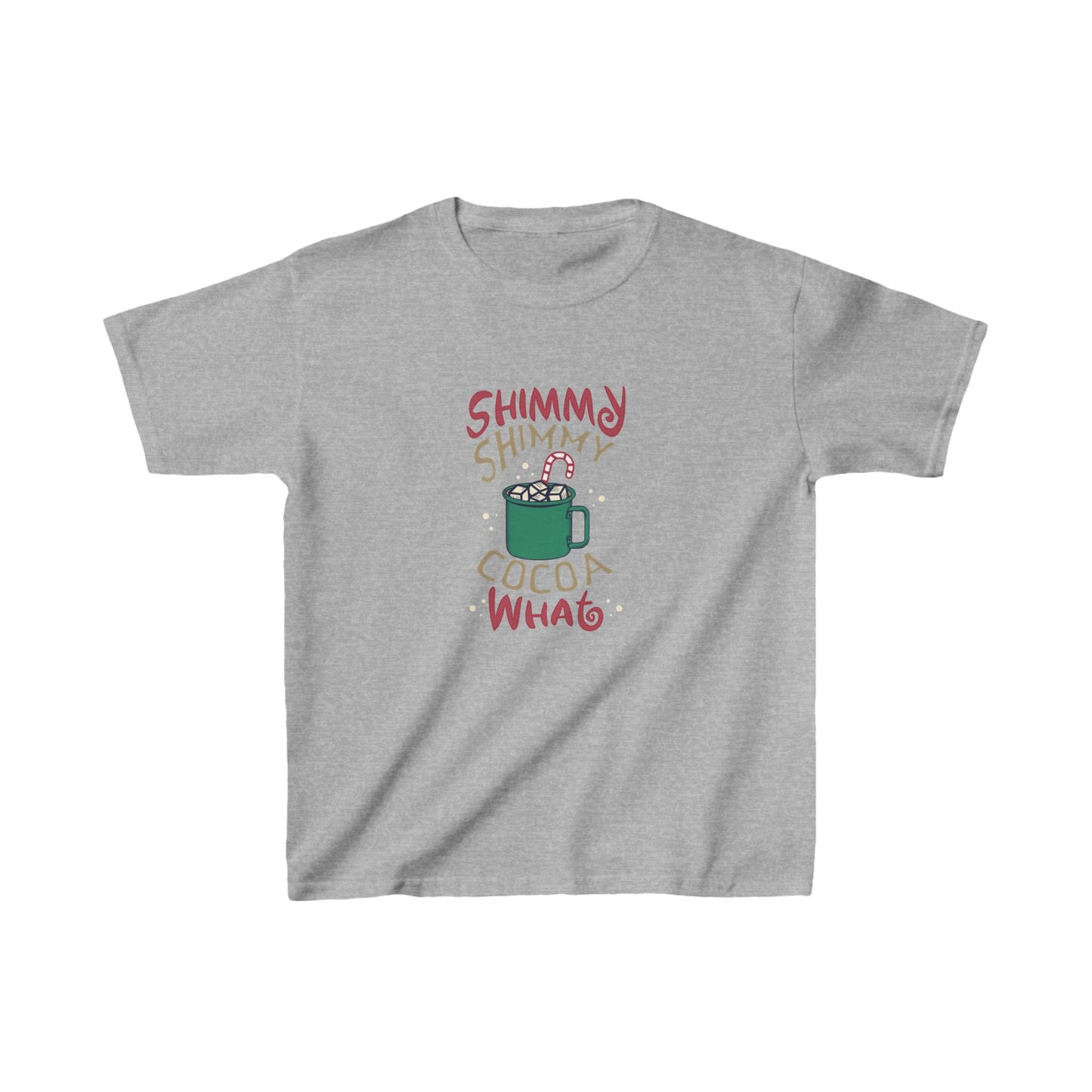 Christmas Unisex Kids T-Shirt - Shimmy Shimmy Cocoa What Color Design