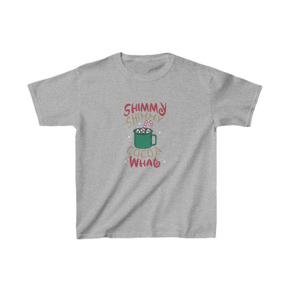 Christmas Unisex Kids T-Shirt - Shimmy Shimmy Cocoa What Color Design