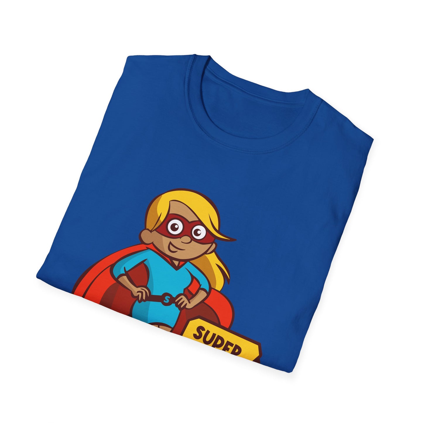 Mother's Day Unisex T-Shirt - Super Mom Flying Design