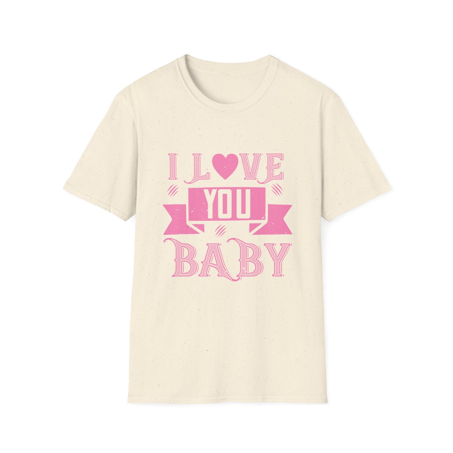 Valentine's Day Unisex T-Shirt - I Love You Baby Design