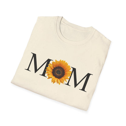 Mother's Day Unisex T-Shirt - Mom Sunflower Design