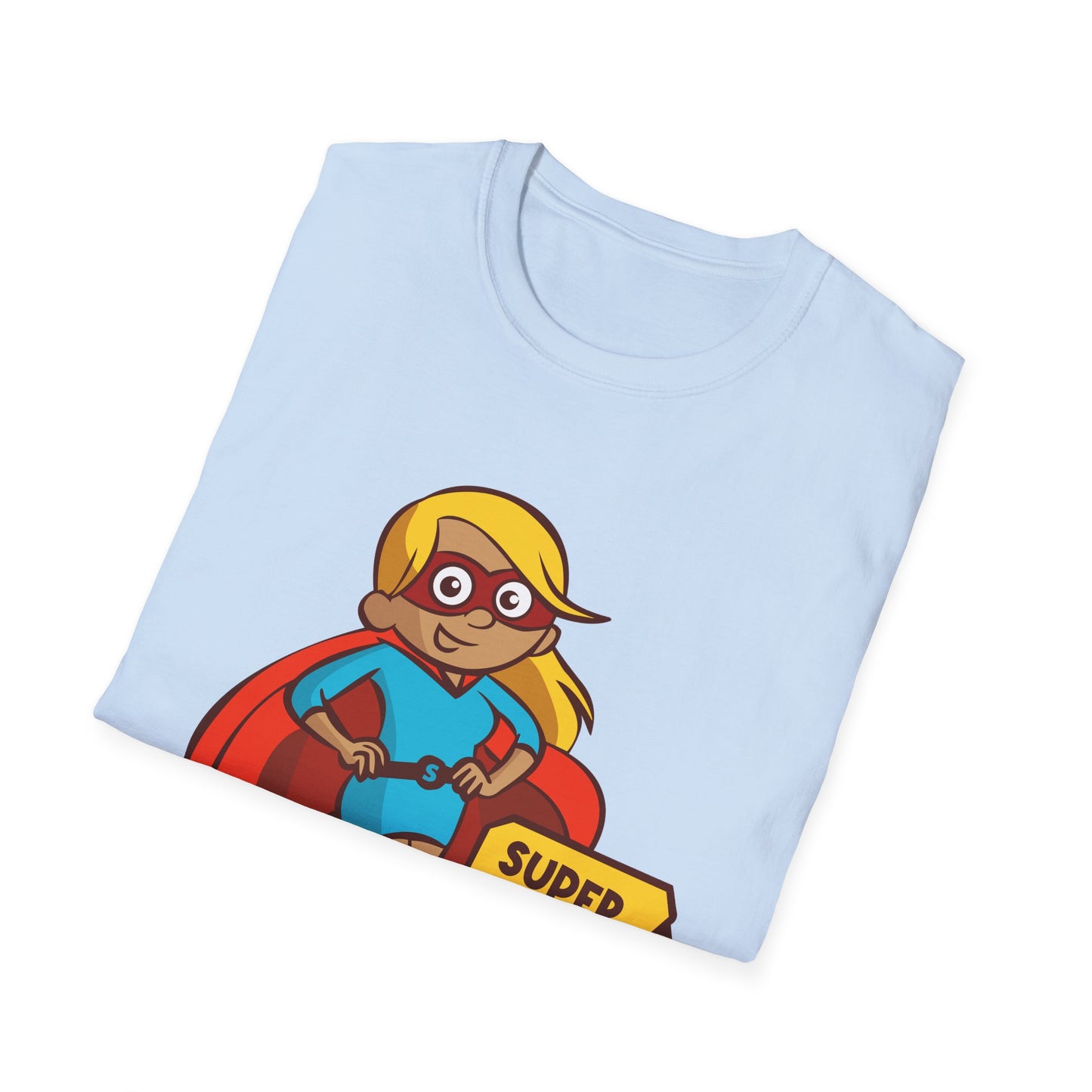 Mother's Day Unisex T-Shirt - Super Mom Flying Design