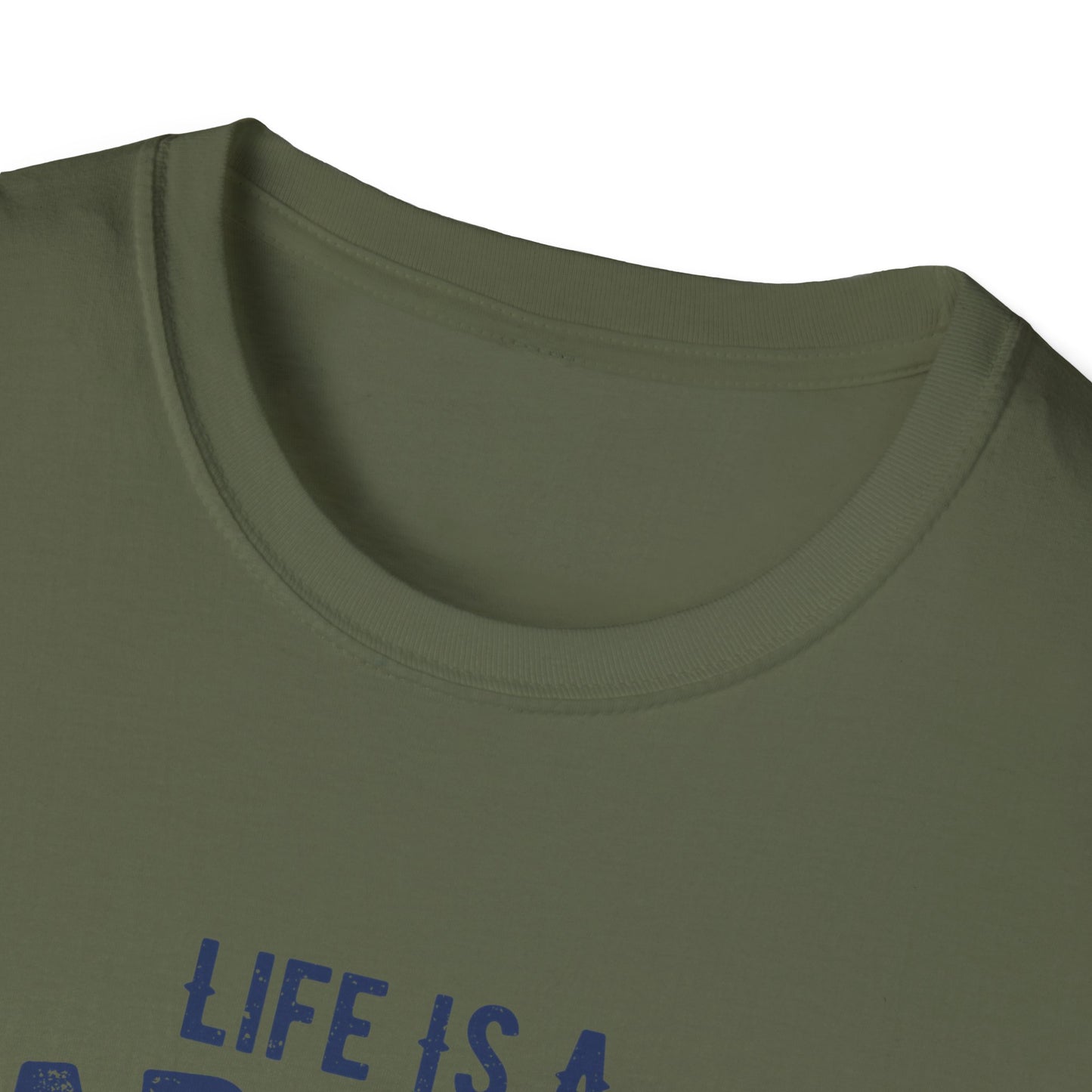 Motivational Unisex T-Shirt - Life Is A Carousel Design