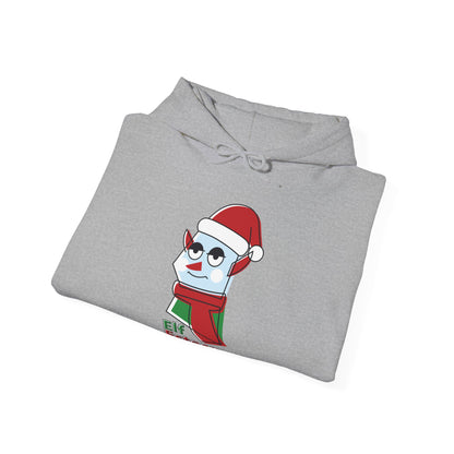 Christmas Unisex Hooded Sweatshirt - Elf Esteem Design