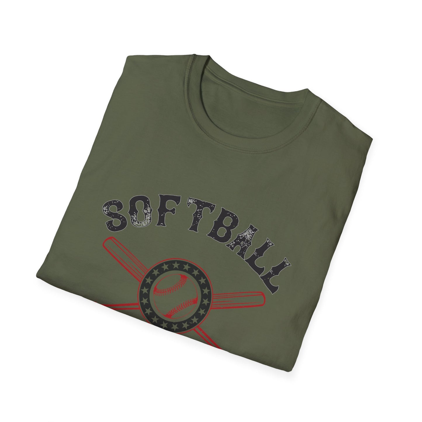 Mother's Day Unisex T-Shirt - Softball Mom Design