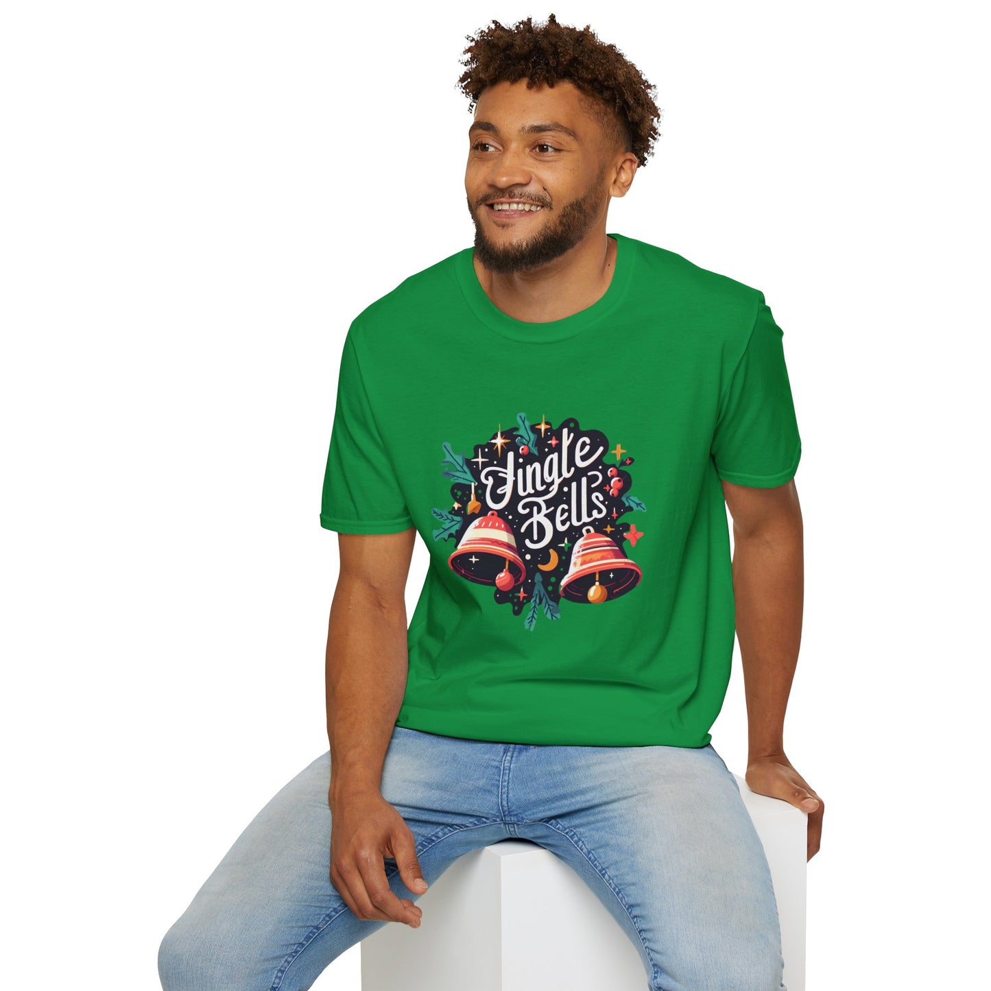 Christmas Unisex T-Shirt - Jingle Bells Design