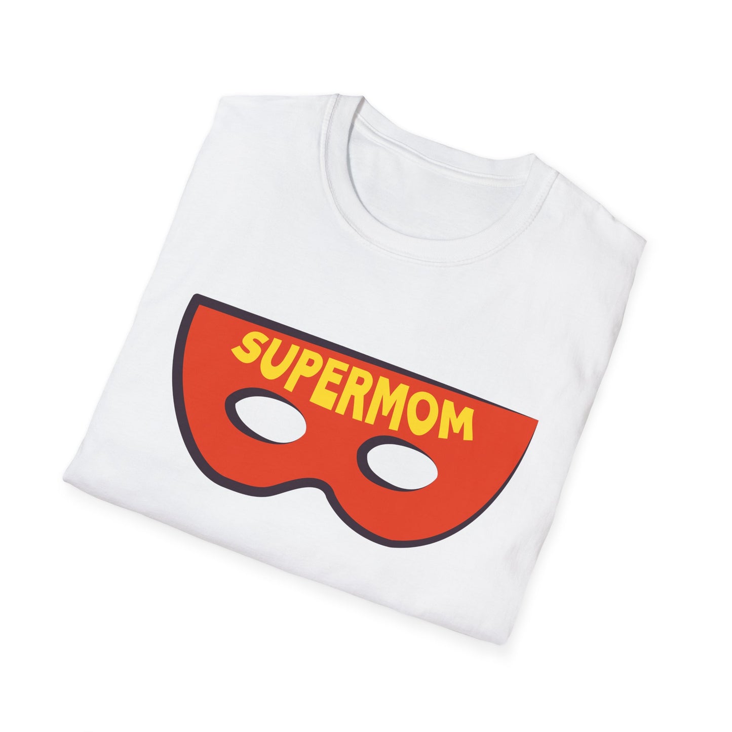 Mother's Day Unisex T-Shirt - Mom Hero Mask Design