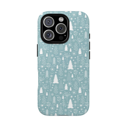 Christmas Tough Cases for iPhone - Tree Pattern Design