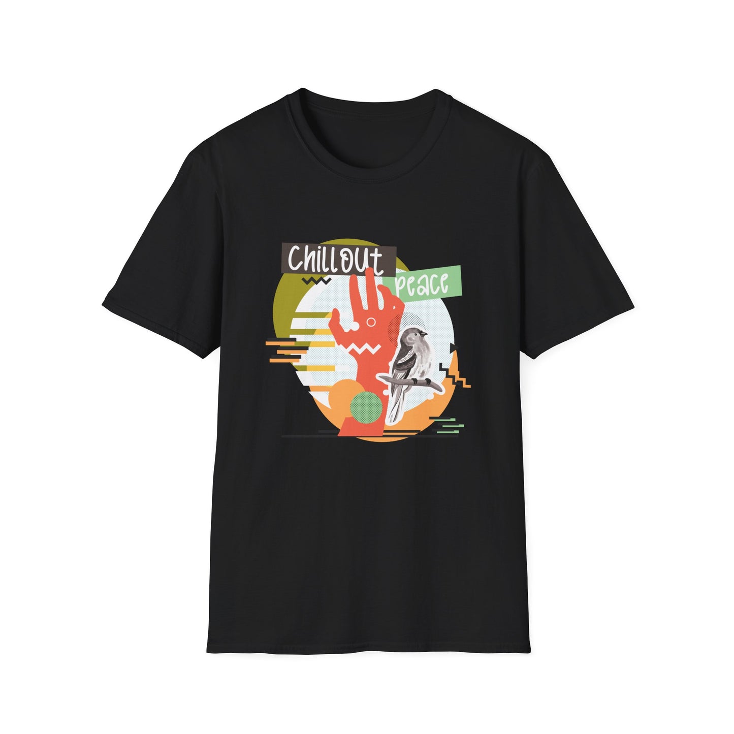 Motivational Unisex T-Shirt - Chillout Peace Design