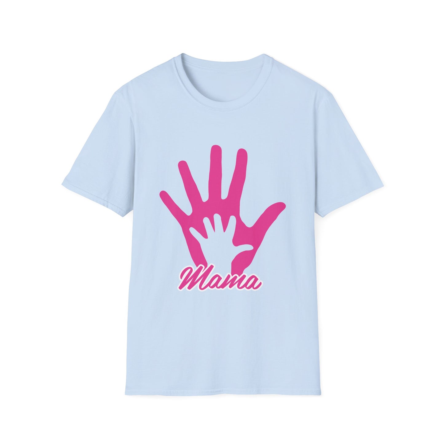 Mother's Day Unisex T-Shirt - Mama's Hand Design