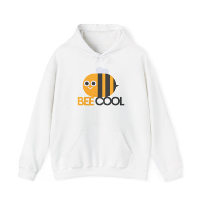 Motivational Unisex Hooded Sweatshirt - Bee Cool Design