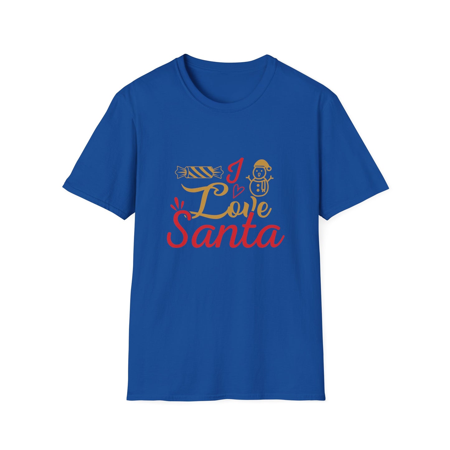 Christmas Unisex T-Shirt - Love Santa Design