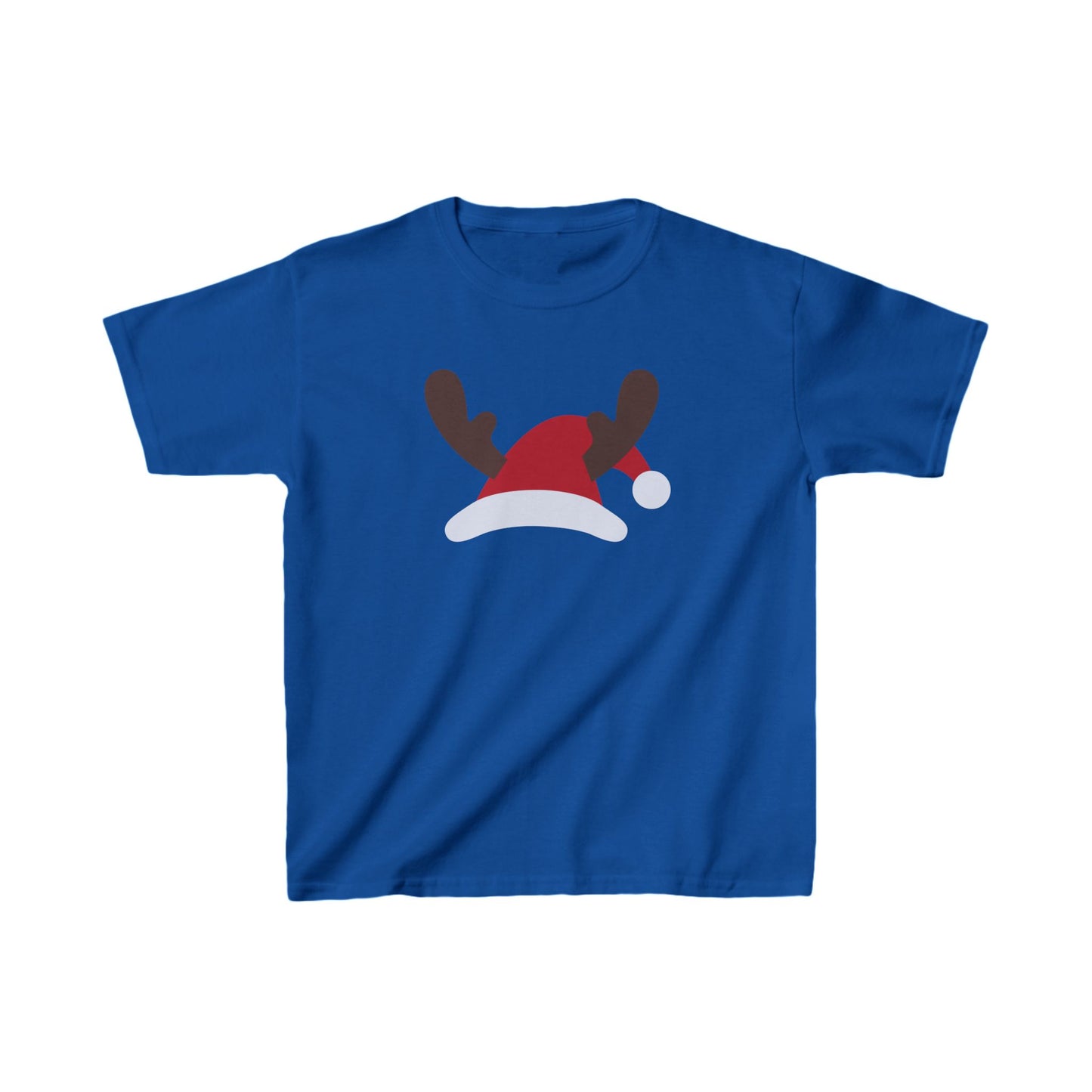 Christmas Unisex Kids T-Shirt - Santa's Hat Design