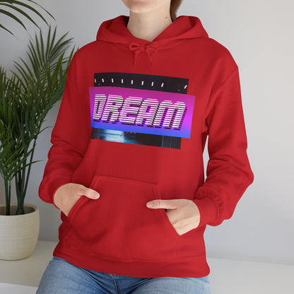 Motivational Unisex Hooded Sweatshirt - Dream Design